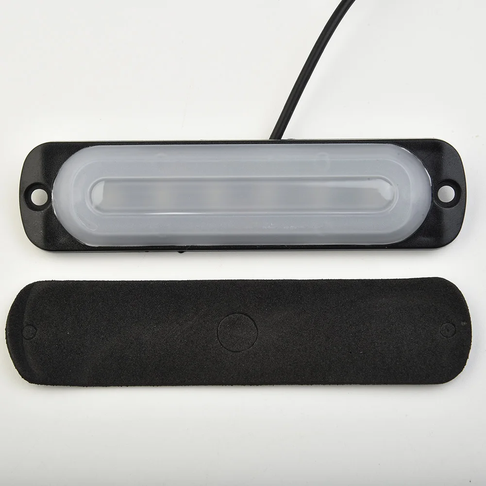 Super bright Car Light Truck W/ Protective Pad White 12V 6 LED Safety Signal Anti-collision Fog Lamp Accessories