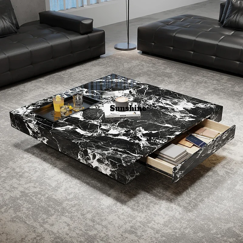 

Moving Standing Coffee Table Decoration Luxury Modern Living Room Designer Side Table Writing Couchtisch Lounge Suite Furniture