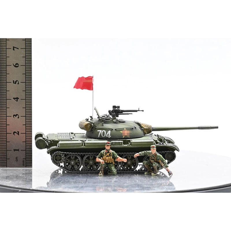 1:72 Scale Plastic Chinese Type 62 Main Battle Tank Model Militarized Combat Track Type Classics Collection Gifts Static Display