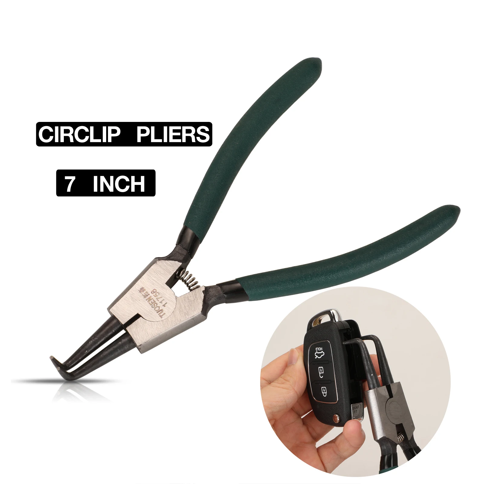 jingyuqin Circlip Pliers outer Snap Ring Multi-function Tool Multi function Crimping Tools Outer Snap Ring Removal Key Device