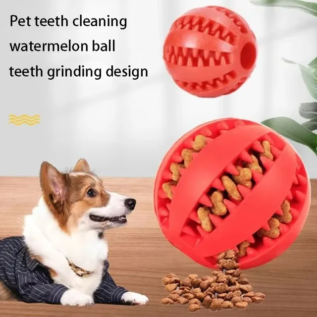 Pet Dog Toy Self-Entertainment Boredom Relief Molar Teeth Leak Food Ball Bite-Resistant Puppy Hide Watermelon Outdoor Dogs Fun 2 Pet Dog Toy Self-Entertainment Boredom Relief Molar Teeth Leak Food Ball Bite-Resistant Puppy Hide Watermelon Outdoor Dogs Fun 2