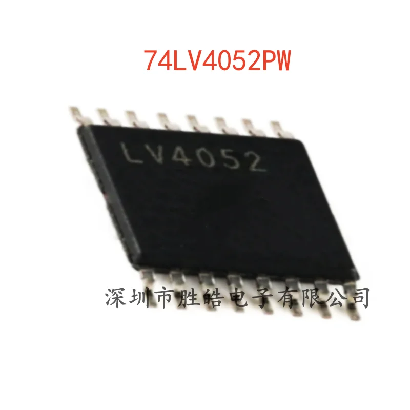 

(10PCS) NEW 74LV4052PW , 118 Dual-Channel 4-Channel Analog Multiplexer Decomposer TSSOP-16 Integrated Circuit