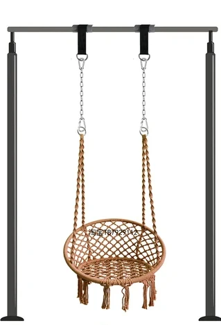 

Outdoor courtyard swing folding hanging chair, horizontal bar, grape trellis swing