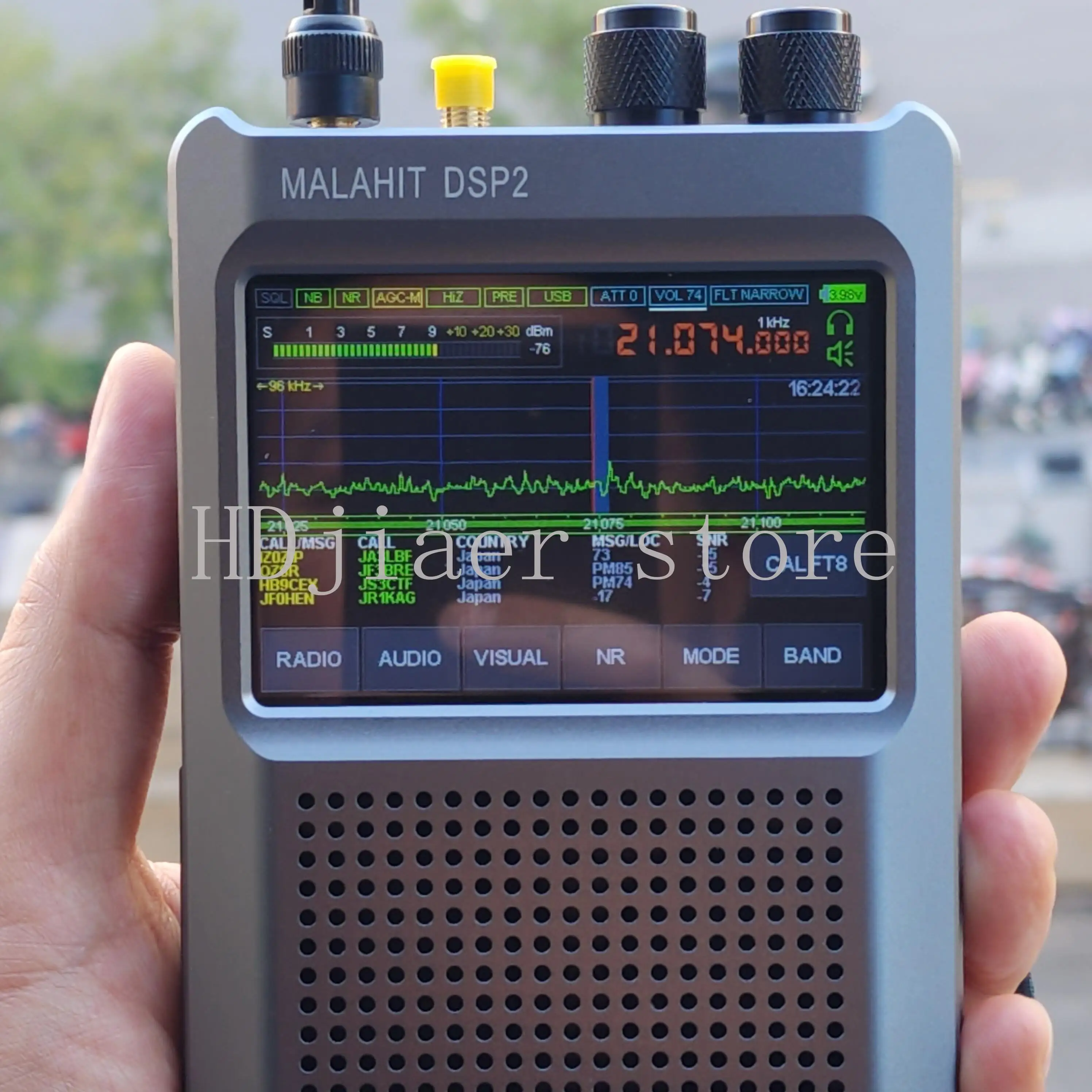 Malachite Malahit DSP2 Genuine Licensed SDR 2nd Generation, Firmware 2.50 Radio Receiver