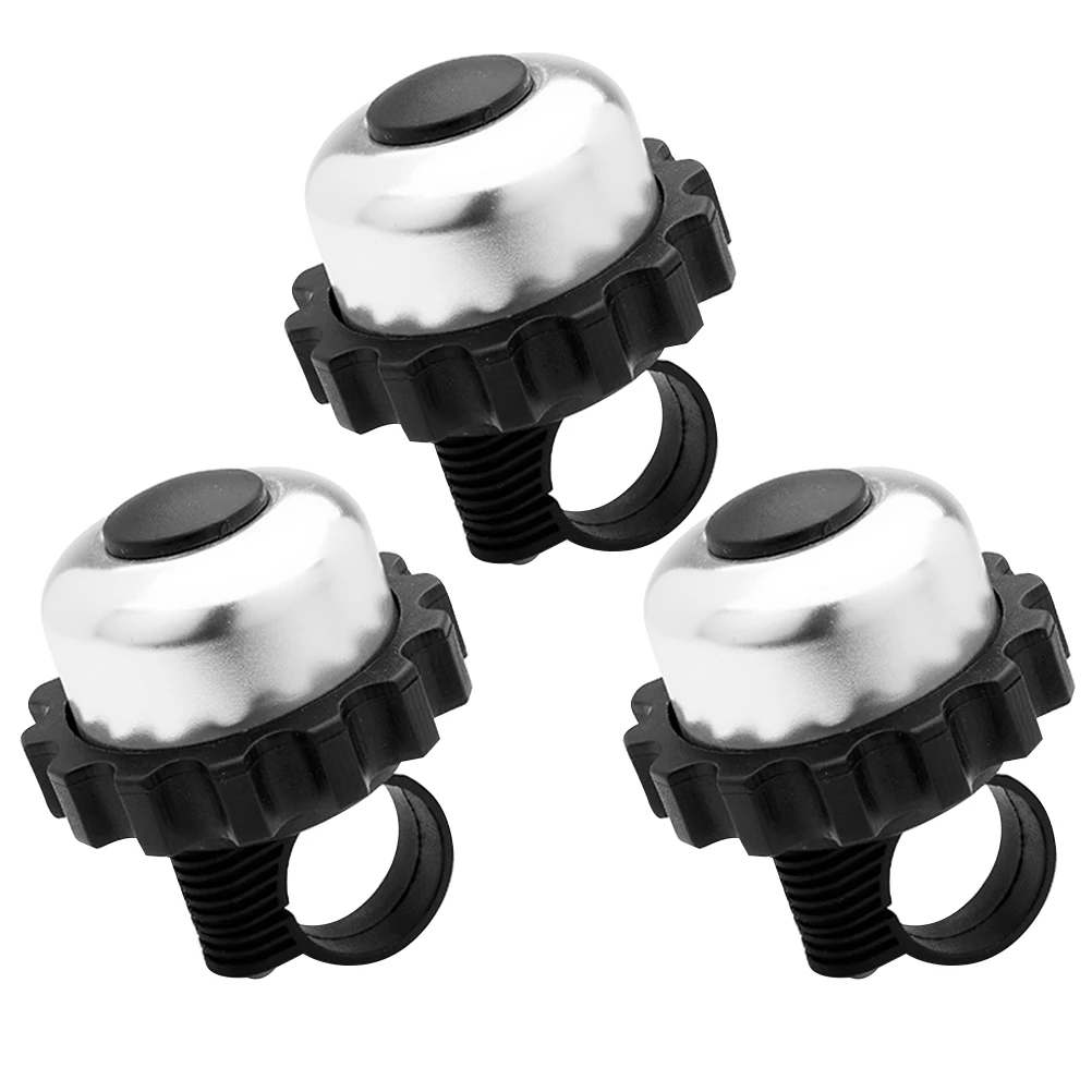 

3 Pcs The Bell Cute Bike Accessories Retro Horn Rotate Universal Cycling Bicycle Supplies