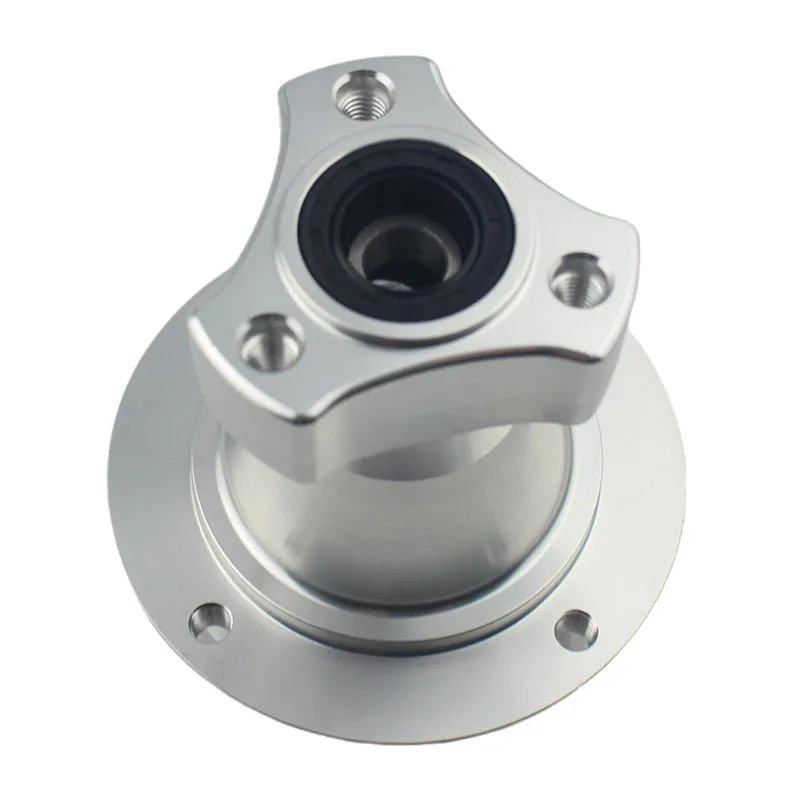Lightning Shipments CNC Silver Front & Rear Disc Brake Hub Wheel Rim Hub for Dax Ruckus Zoomer Z50bike rim