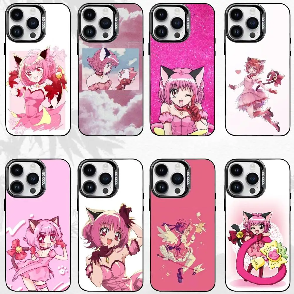 

T-Tokyo M-Mew M-Mew Phone Case For iPhone17,16,15,14,13,12,11 Plus,Pro Max Black Matte Shockproof Cover