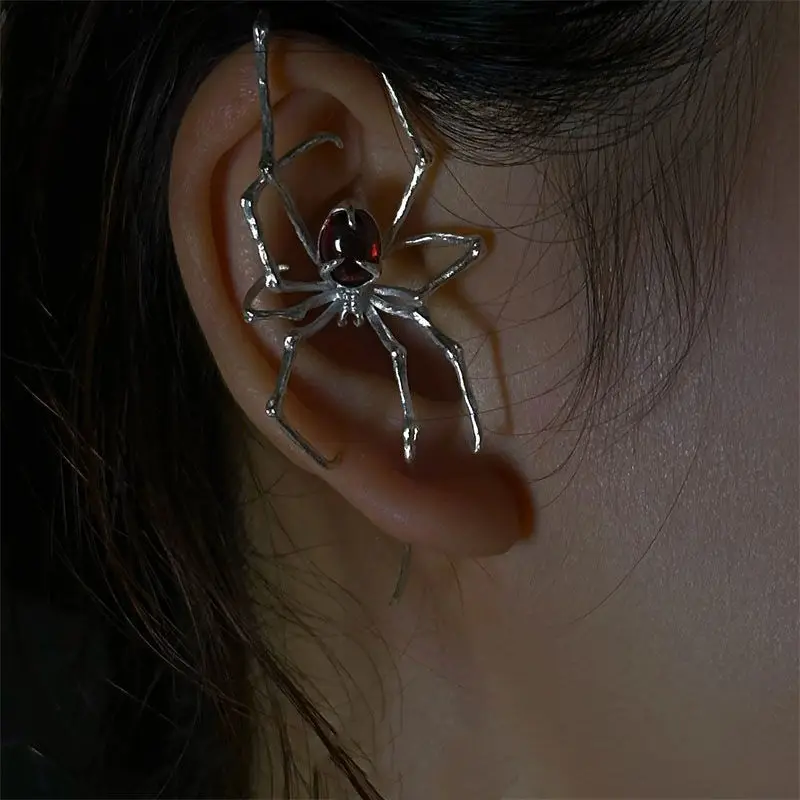 الحلو وبارد العنكبوت الأذن هوك ثقب الأذن العظام كليب الظلام والمتخصصة الراقية الشعور حار فتاة الباردة وباردة فاسق الأقراط