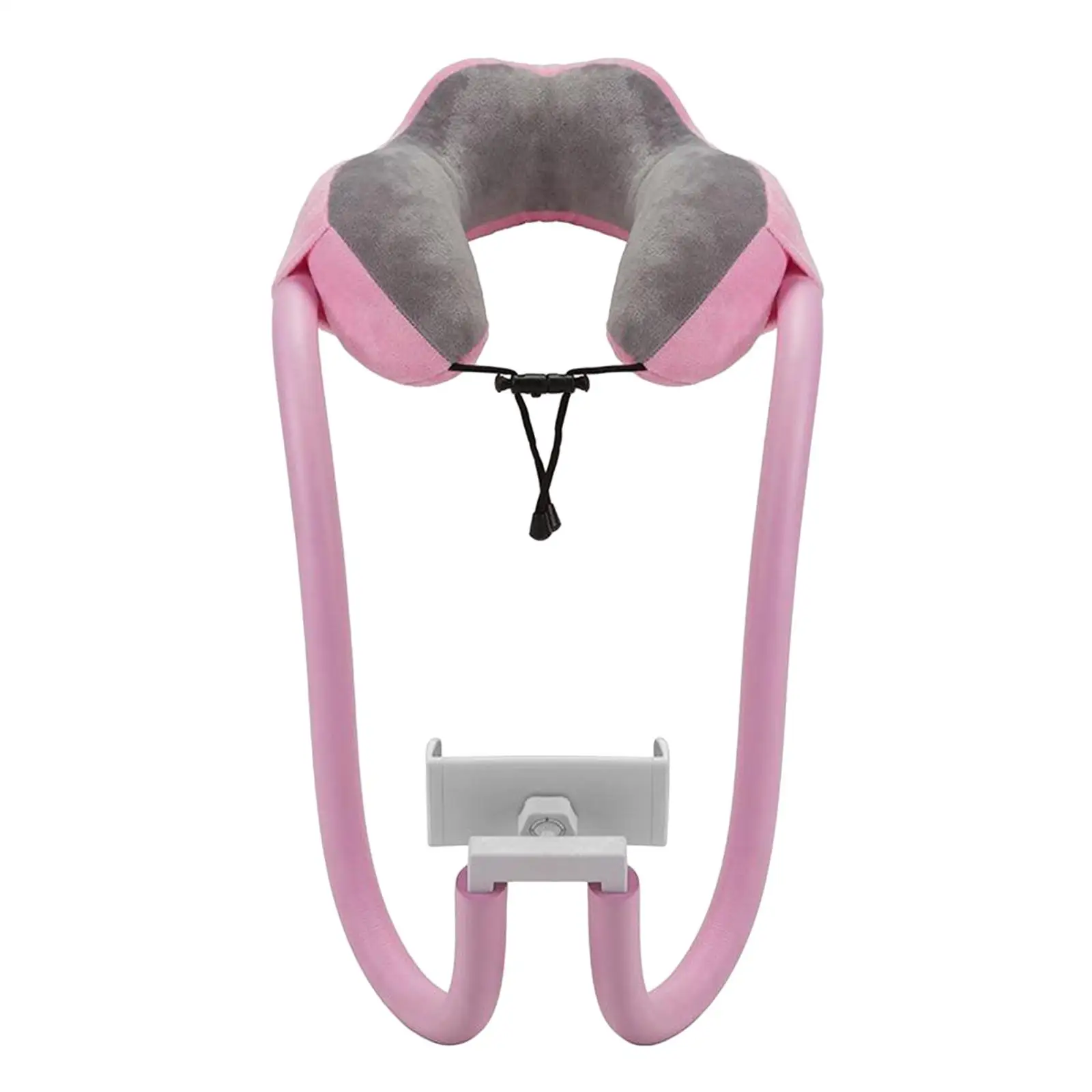 Pillow, Mobile Phone Holder Bracket,Flexible Adjustable Gooseneck Holder,Portable Cervical Head Neck Support