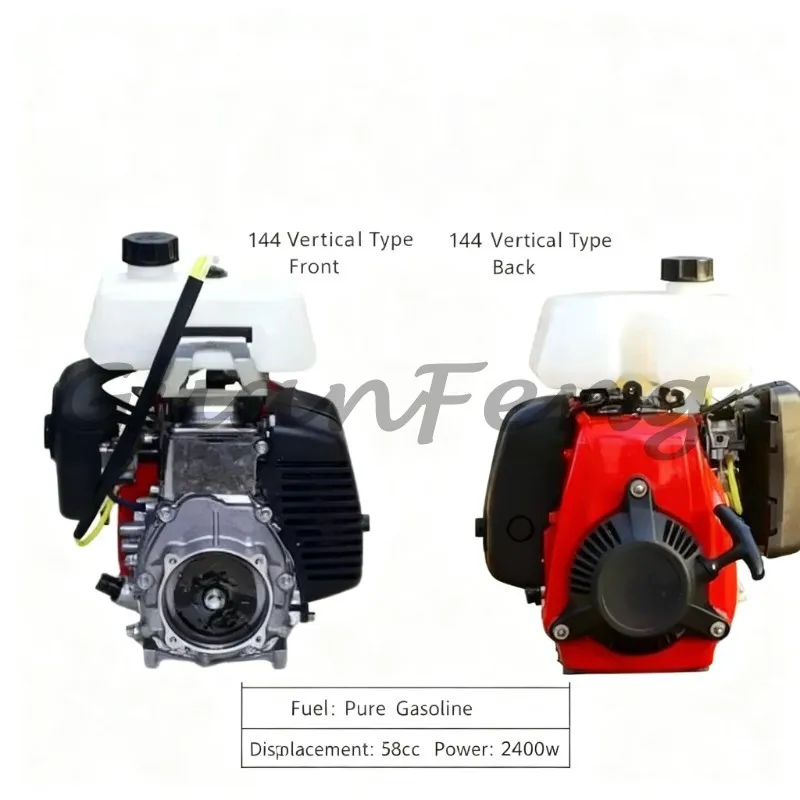 144F Four‑Stroke Gas Engine, Multipurpose Power Unit for Surface Drilling Pump, Outboard Motor, Lawn Mower & RV Equipment