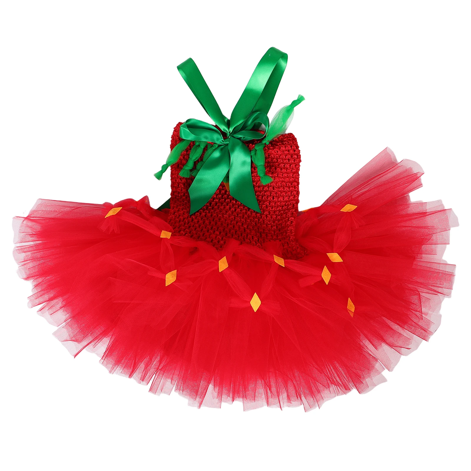 

Princess Dress Birthday Party Girls Dresses Toddler Red Short Skirt Elegant Stylish Vibrant Colors Comfortable Fabric