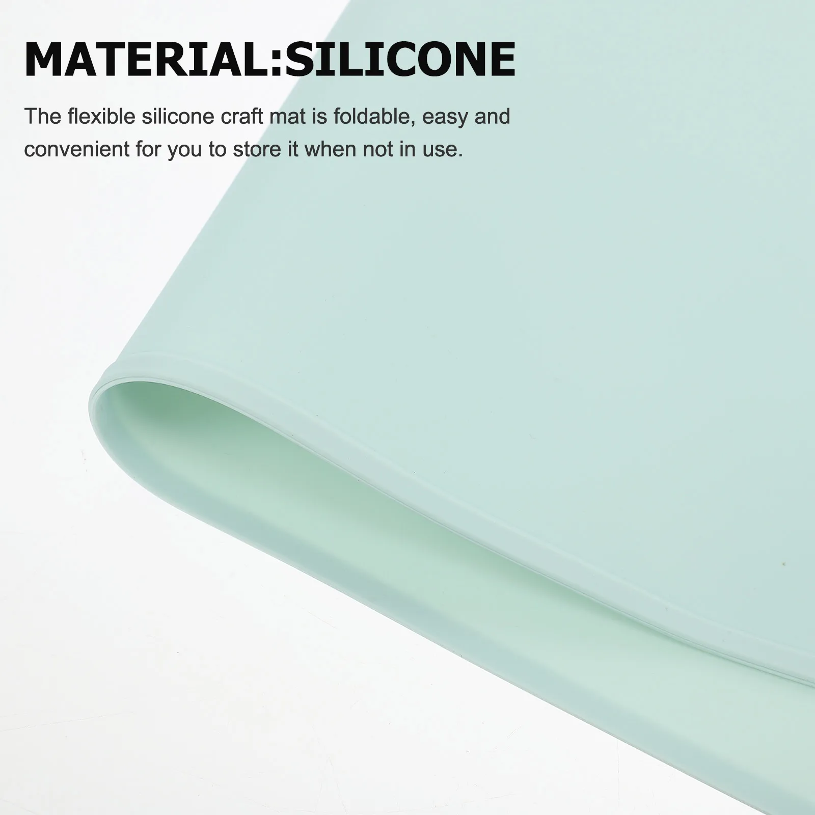 

Silicone Craft Mat Kids DIY Painting Nonstick Silicone Sheet Resin Casting Pad with Pigment Cups and Pen Rest DIY Painting Mats