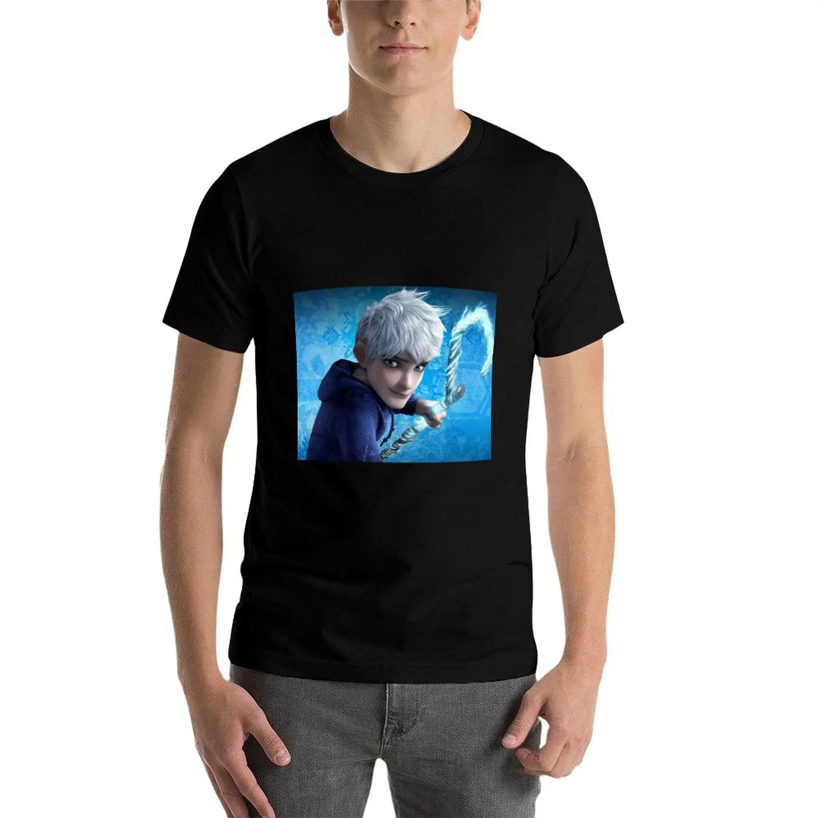 

jack frost! T-Shirt man t shirts for men men t shirt cotton 100% mens graphic t shirts T-Shirt