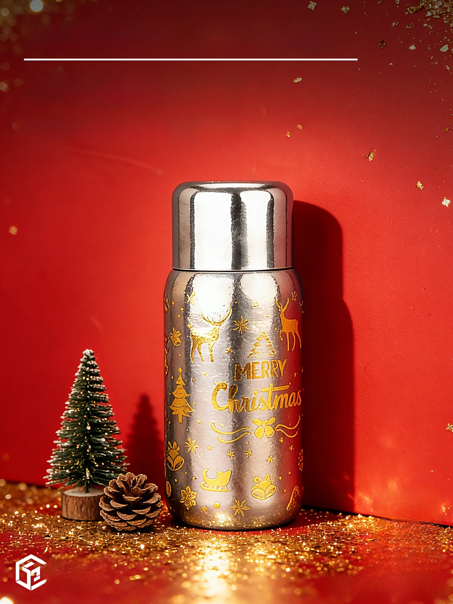 

Limited Edition Pure Titanium Cisas Themed Portable Outdoor Insulated Cup Luxury Lightweight Ele Design Men Women Gift