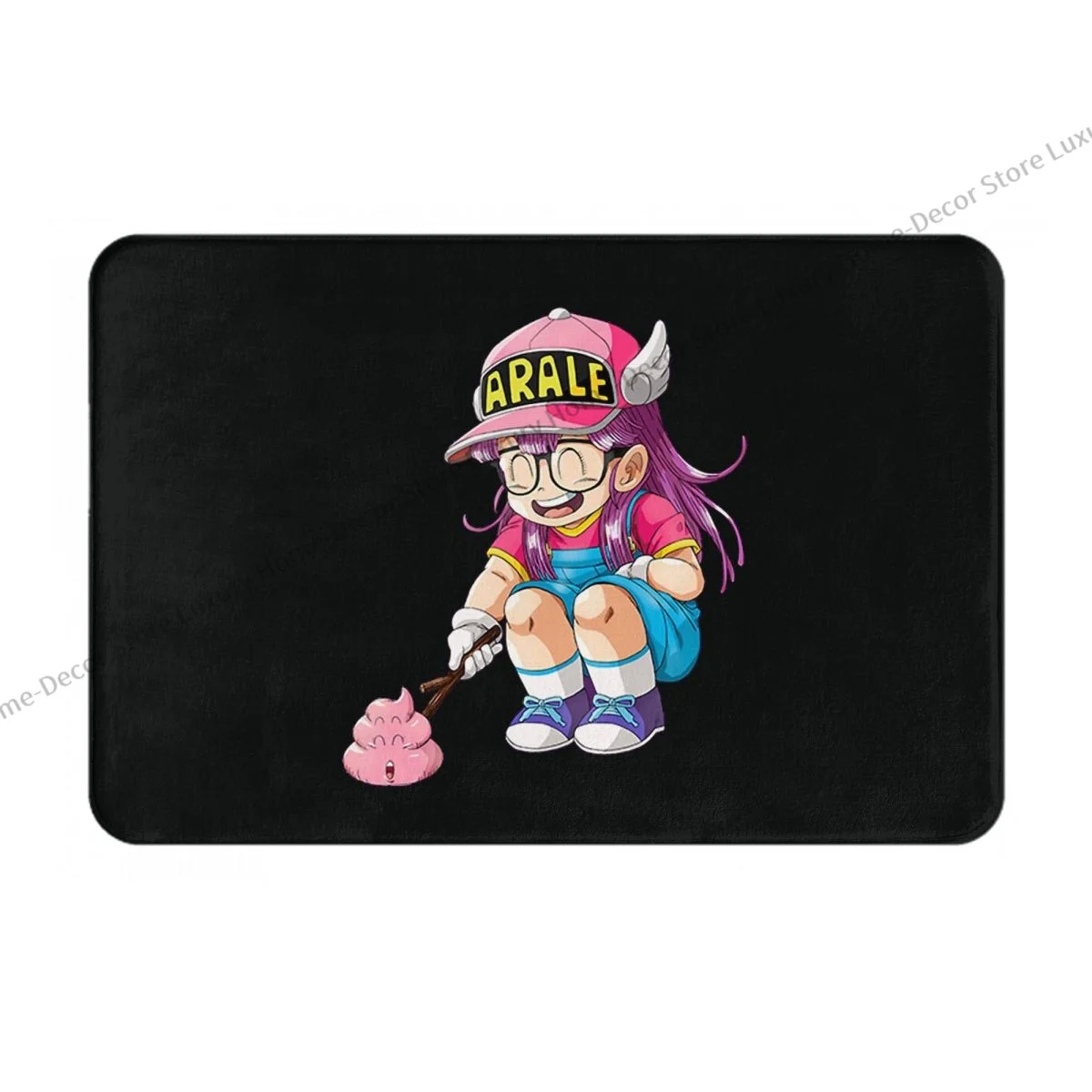 Dr Slump Bath Mat Arale Design Doormat Flannel Carpet Entrance Door Rug Home Decor