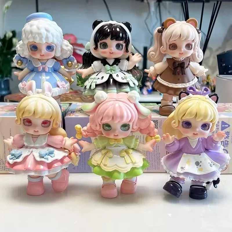 

издание Jotoys Miana Tea Party In The Forest Series 13 см милые экшн-фигурки игрушки Kawaii аниме фигурки куклы игрушка в подарок