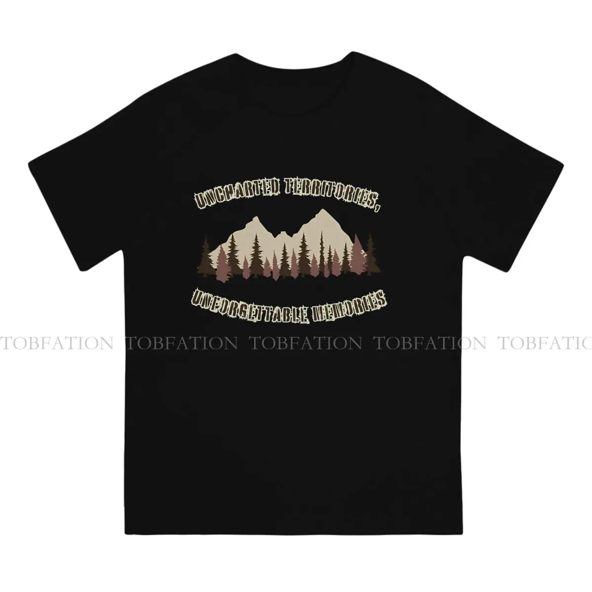 Territories Unforgettable Memories Hipster TShirts Uncharted Male Graphic Fabric Streetwear T Shirt