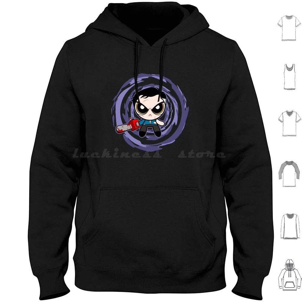 

Evil Dead Vortex Hoodies Long Sleeve Evil Dead Evil Dead 2 Horror Ash Film Movie Zombie The Movie Ash Vs Evil Dead