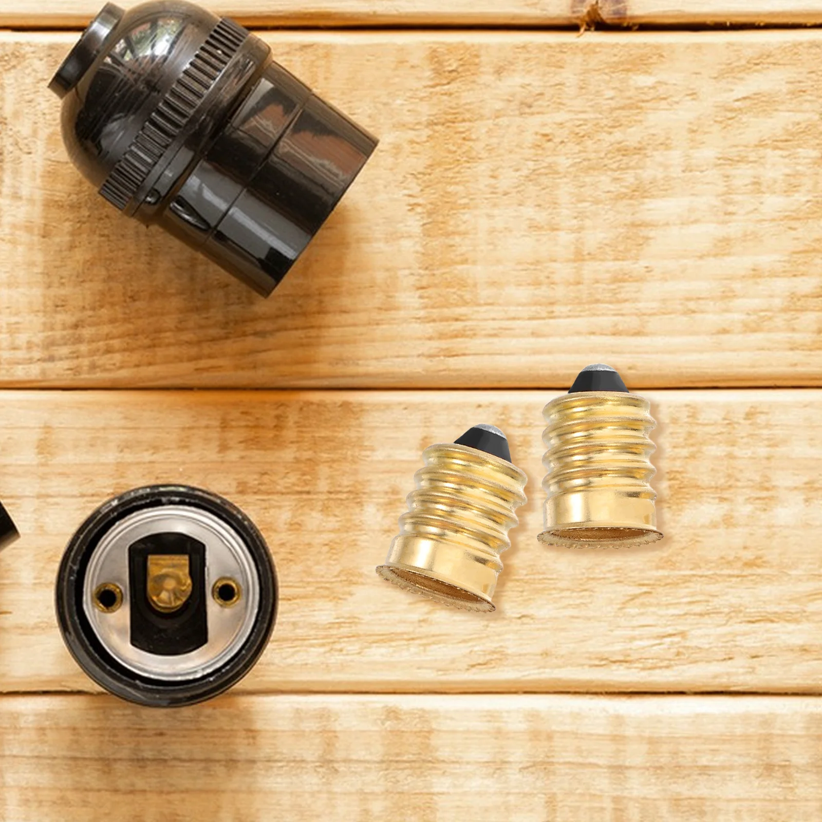 

LED Lamp Base Converter Adapter E27 to E14 Light Bulb Socket Converter for Home Office Lighting Easy to Use Adapter