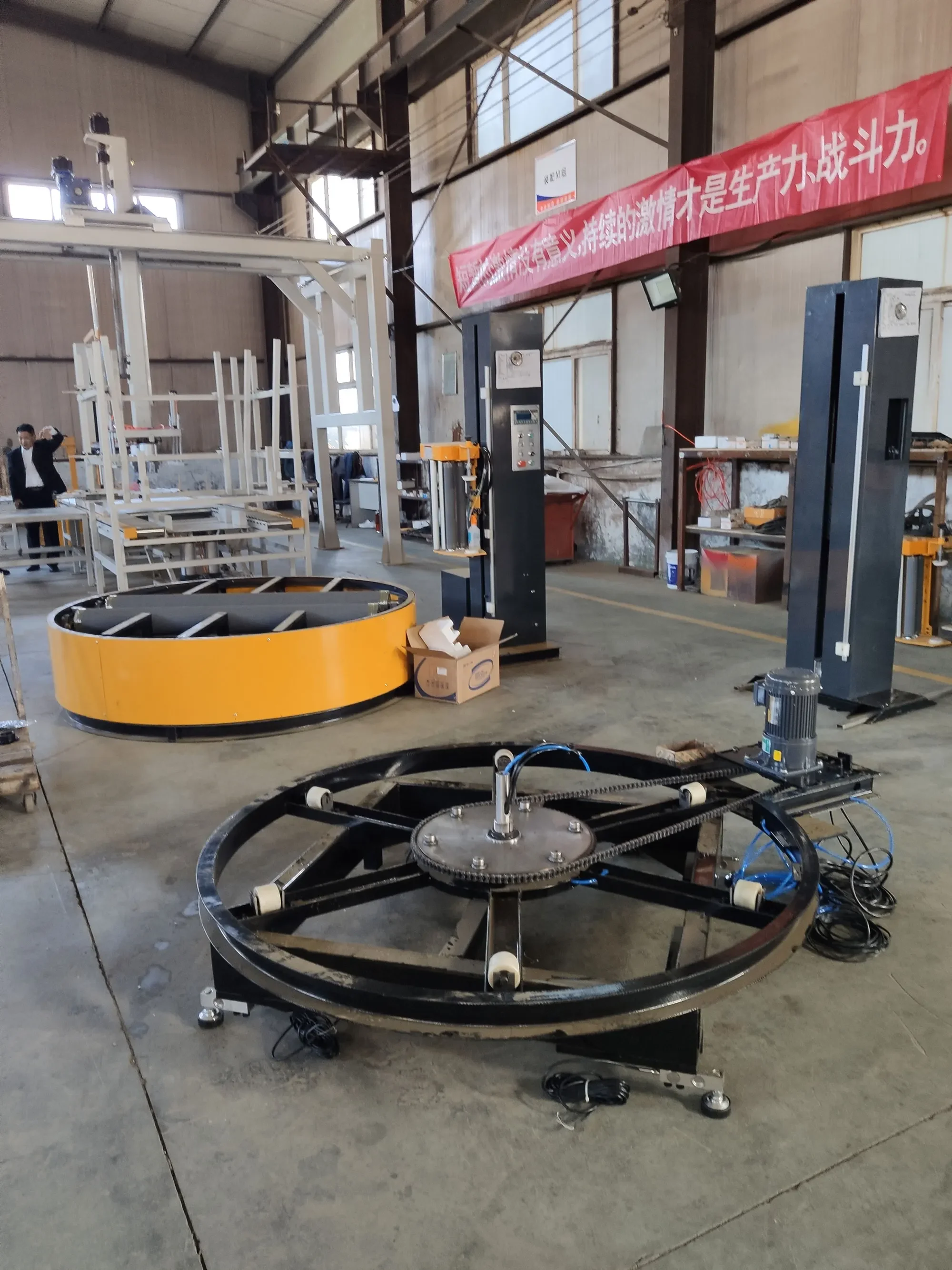 Packing Line Stretch Wrappers, volautomatische palletstretchverpakkingsmachine