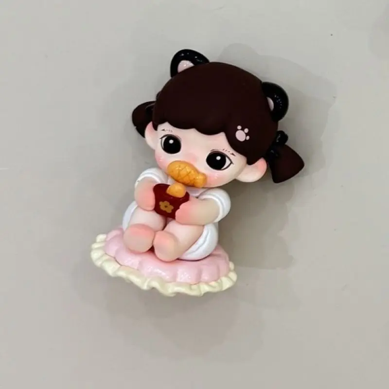 Zoraa 자매 귀여운 곡물 블라인드 백 베이킹 숍 블라인드 박스 수제 시리즈 유행과 신비한 상자 장식 만화 선물