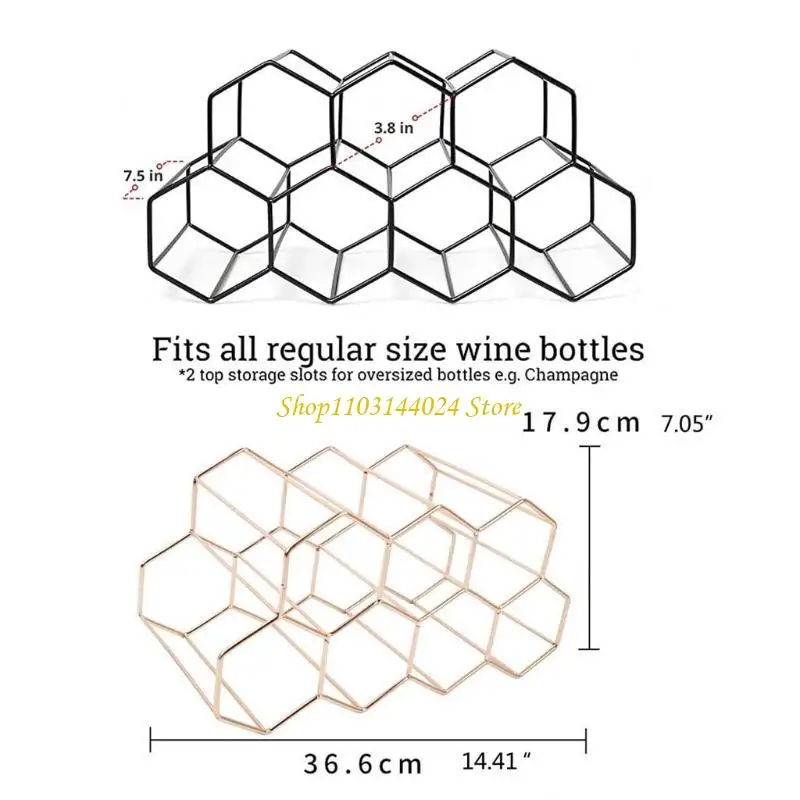 N5KE WINE RACK ALISTANDING CONRIPTOP BOGHT