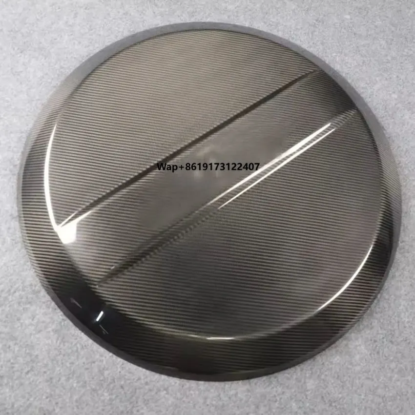 

B Style Dry Carbon Fiber Rear Spare Tire Cover for G63 W464 G Wagon Body Kit G500 G550 2019-2024