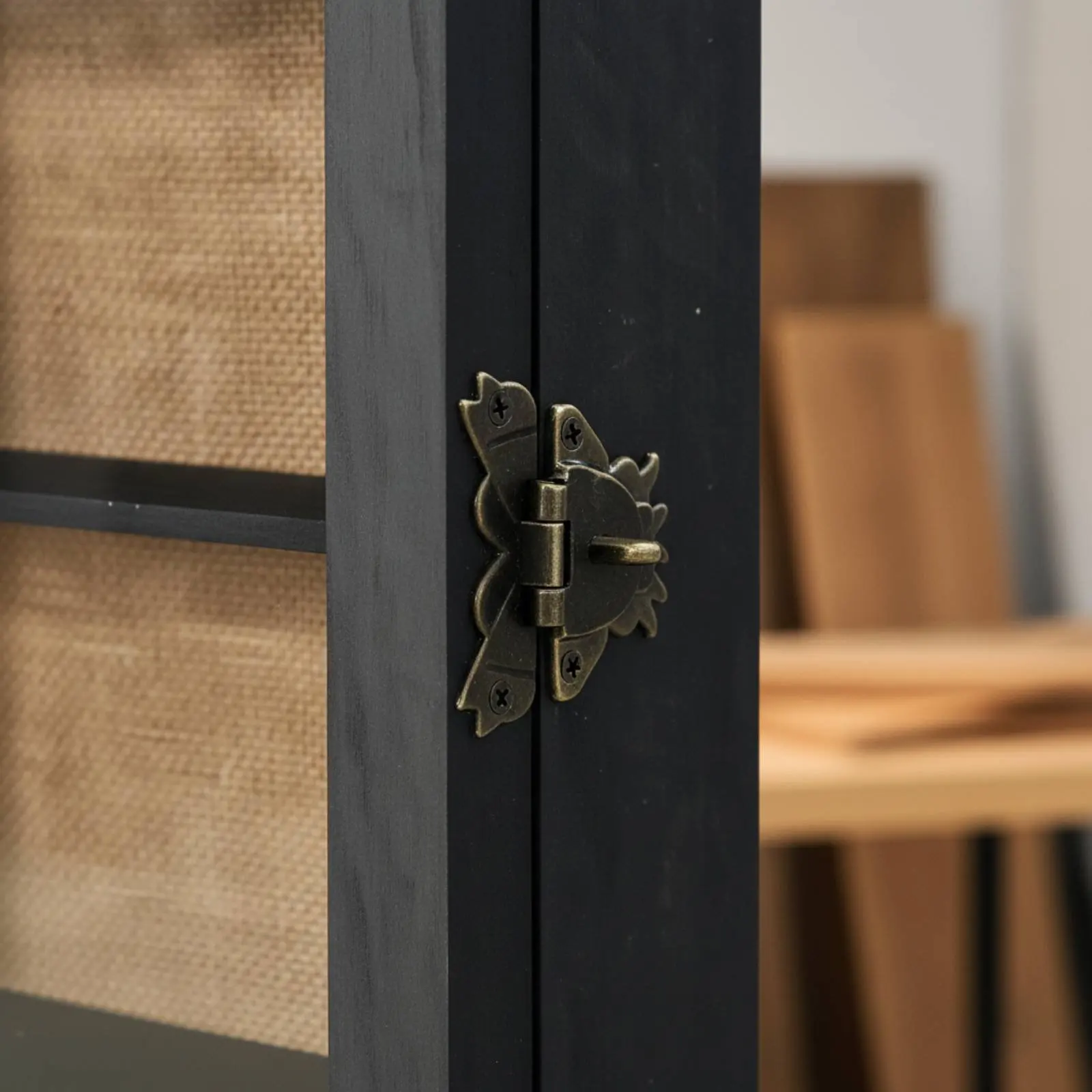 Vitrina para Figuras Coleccionables, Construcción Robusta de Madera, Caja de Exhibición de Madera con Puerta Transparente, Vitrina de Pared a Prueba de Polvo