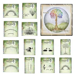 Botanical Blossoms Silicone Clear Stamps New Arrival 2024 Scrapbooking Decoration Stencil Embossing Template DIY Paper Handmade
