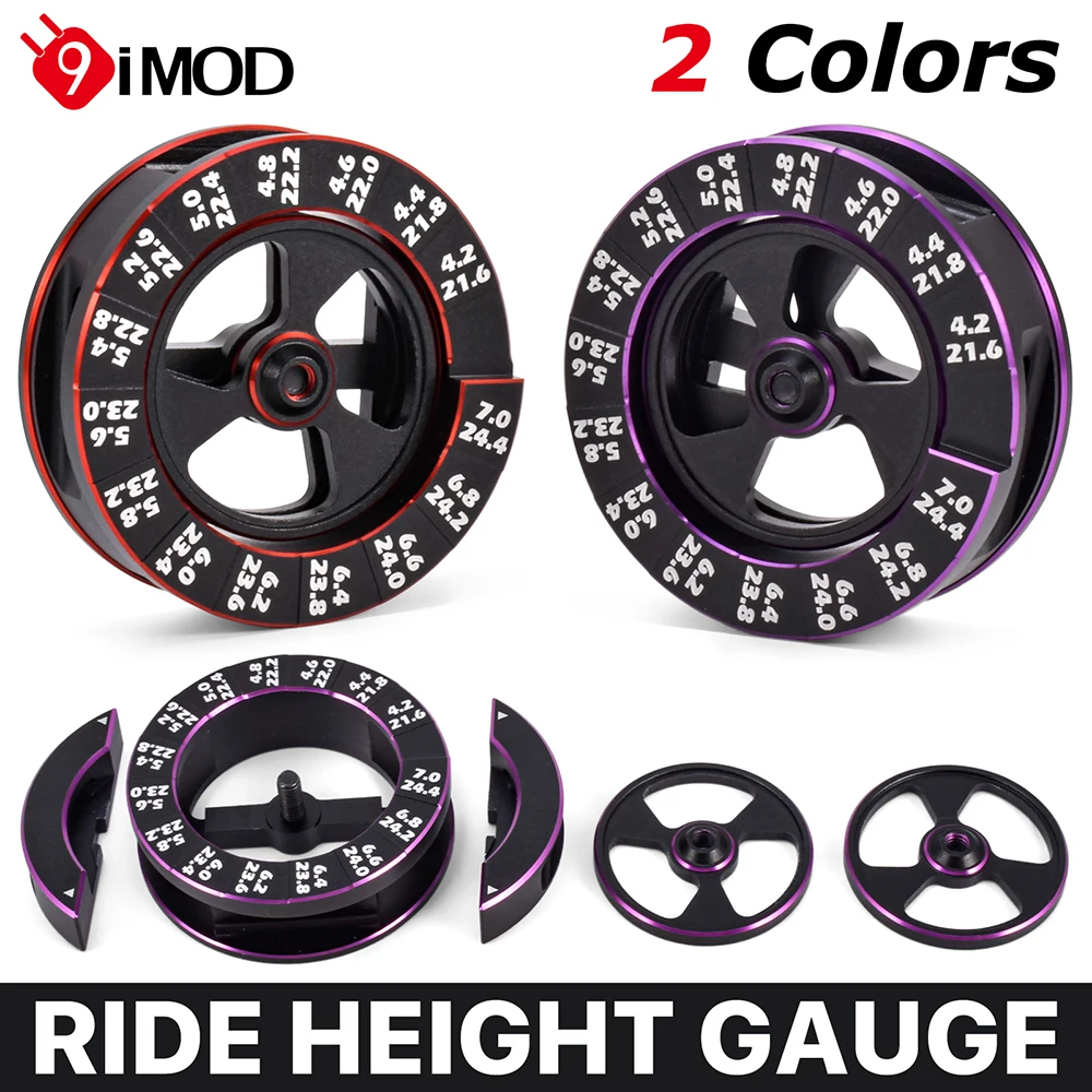 

9IMOD RC Chassis Droop Gauge 21.0-25.0mm 4.2-7.0mm Измерительный круг Droop Gauge Шасси Droop Blocks для 1/10 Touring Car