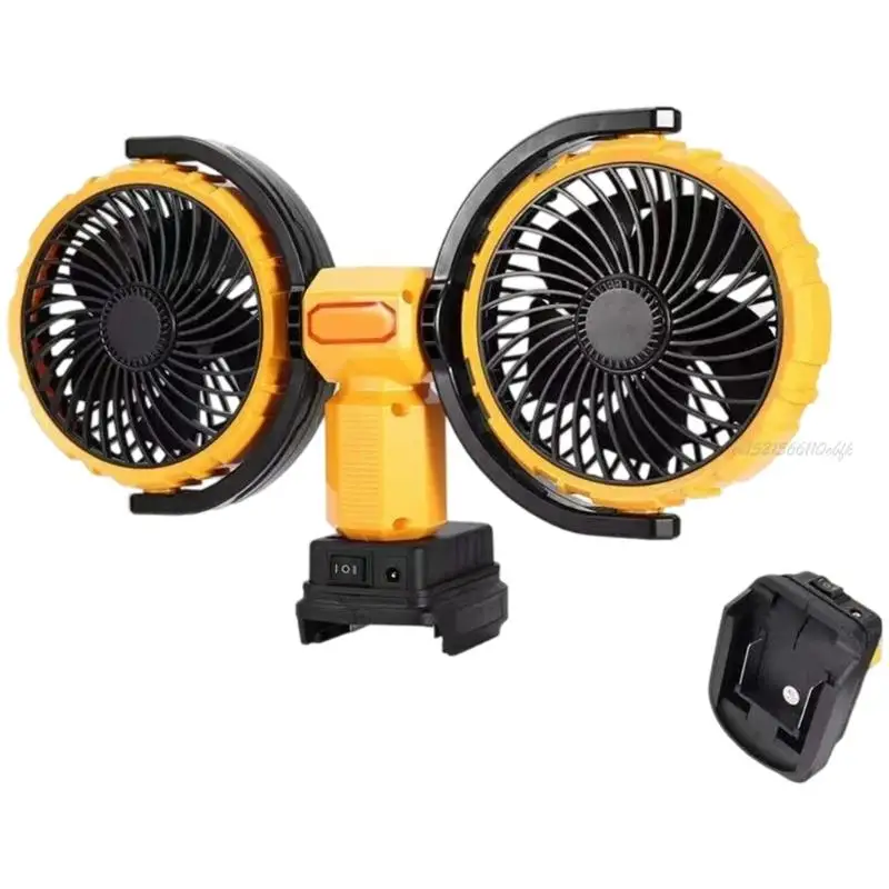 27RB Desk Ban Energy Waring Camping Ventilador giratorio Textura plástico para aire libre