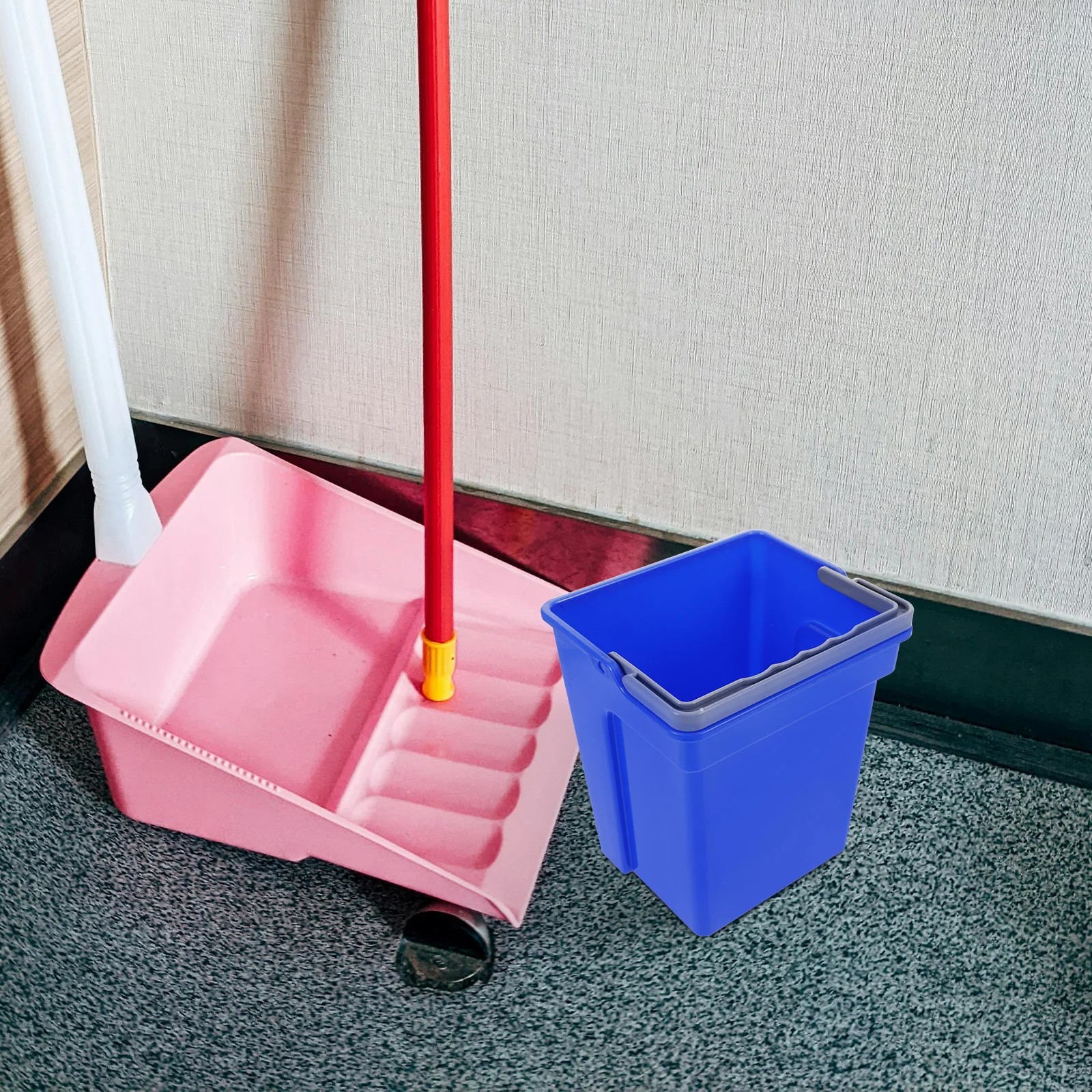 

Cleaning Bucket 4L Large Capacity Plastic Mop Bucket For Home Office Laundry Gardening Portable Water Storage Household