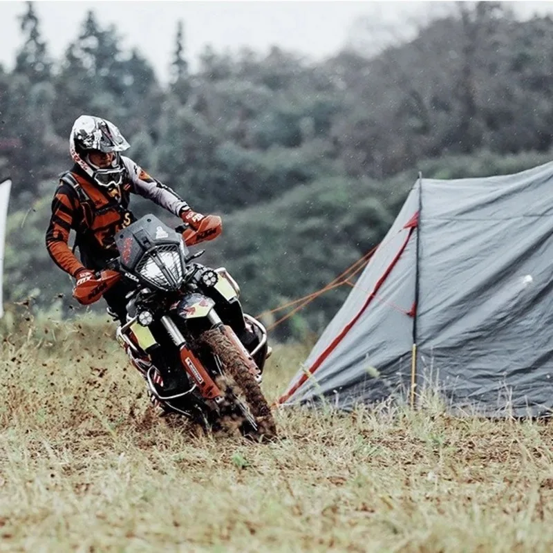 motorcycle camping tent