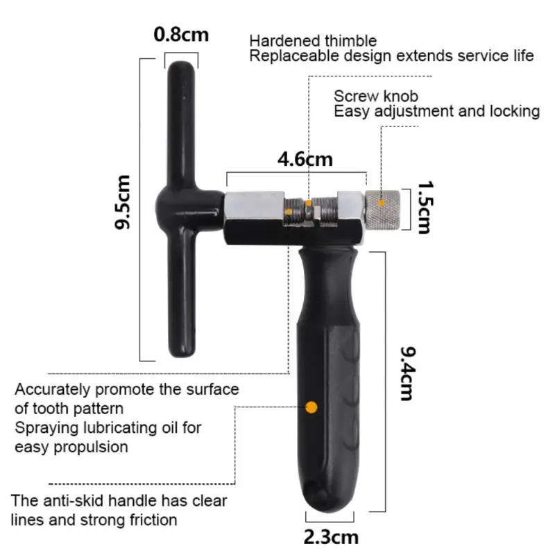 Chain Cutter High Carbon Steel Table Thread Precision Cnc Turning Cycling Accessories Interception Chain Interchapper