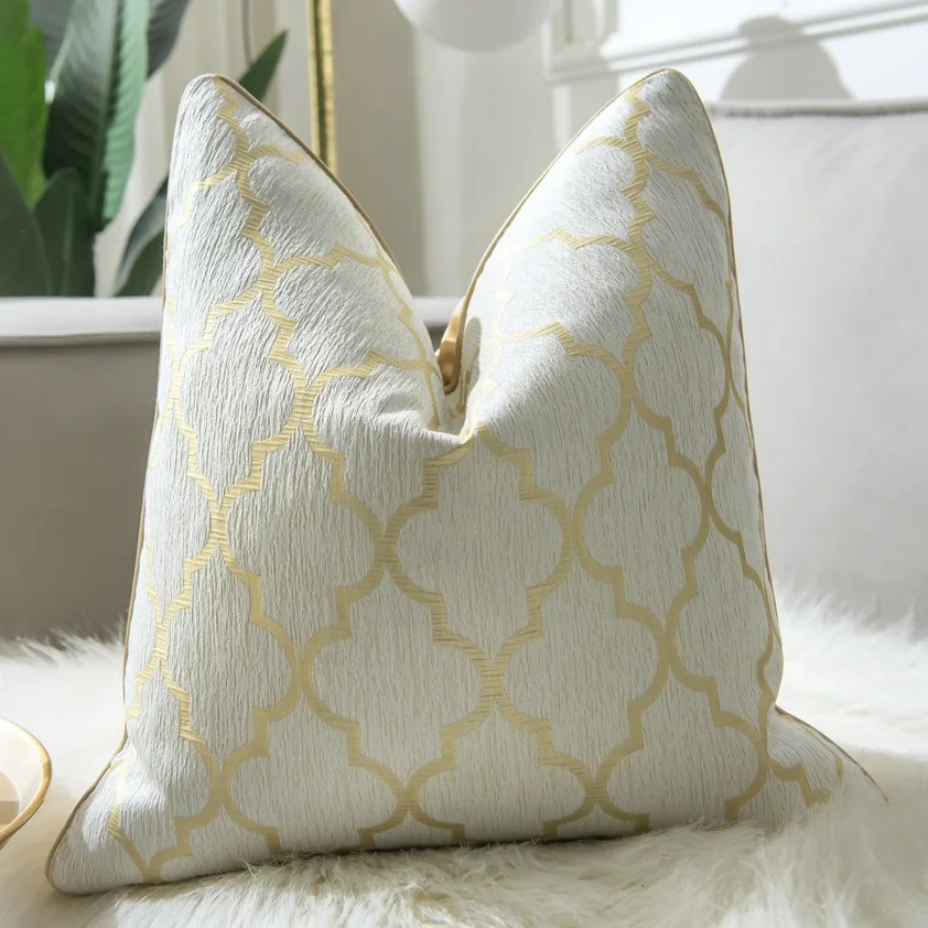 Luxury Decorative Pillow Covers 45x45 50x50 30x50 - High-Quality Sofa Cushion Covers for Elegant Living Room Decor