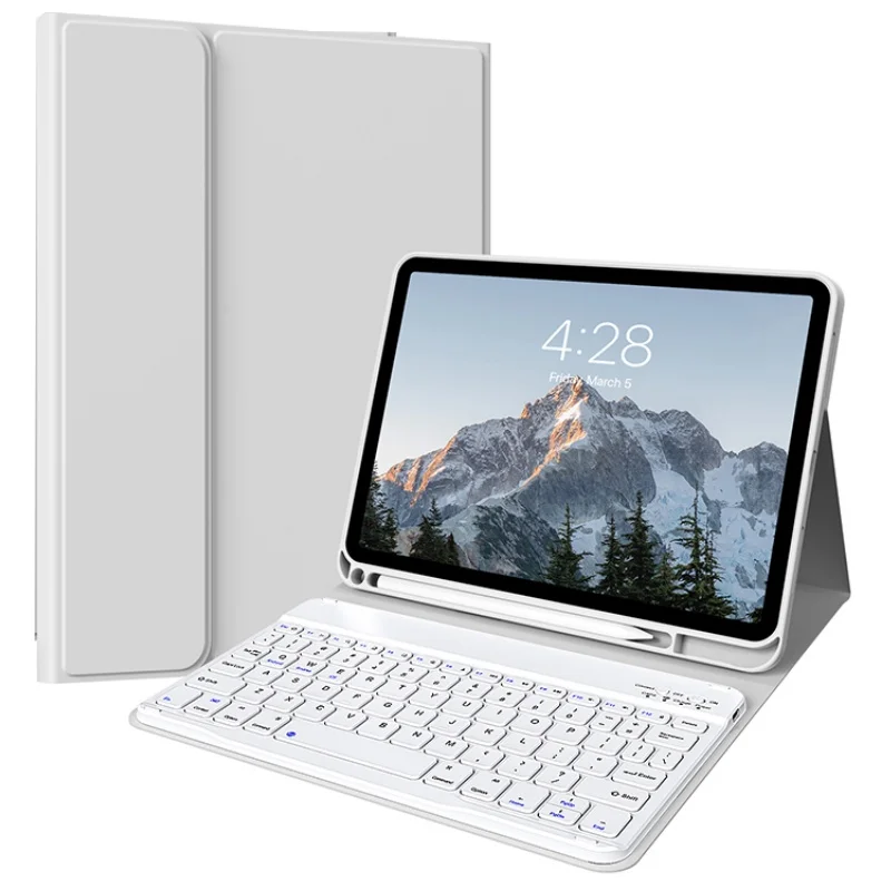 

Чехол-клавиатура для iPad Air 11 дюймов (M4) 2026, съемный магнитный чехол-клавиатура для iPad Air 11 дюймов (M4) 2026