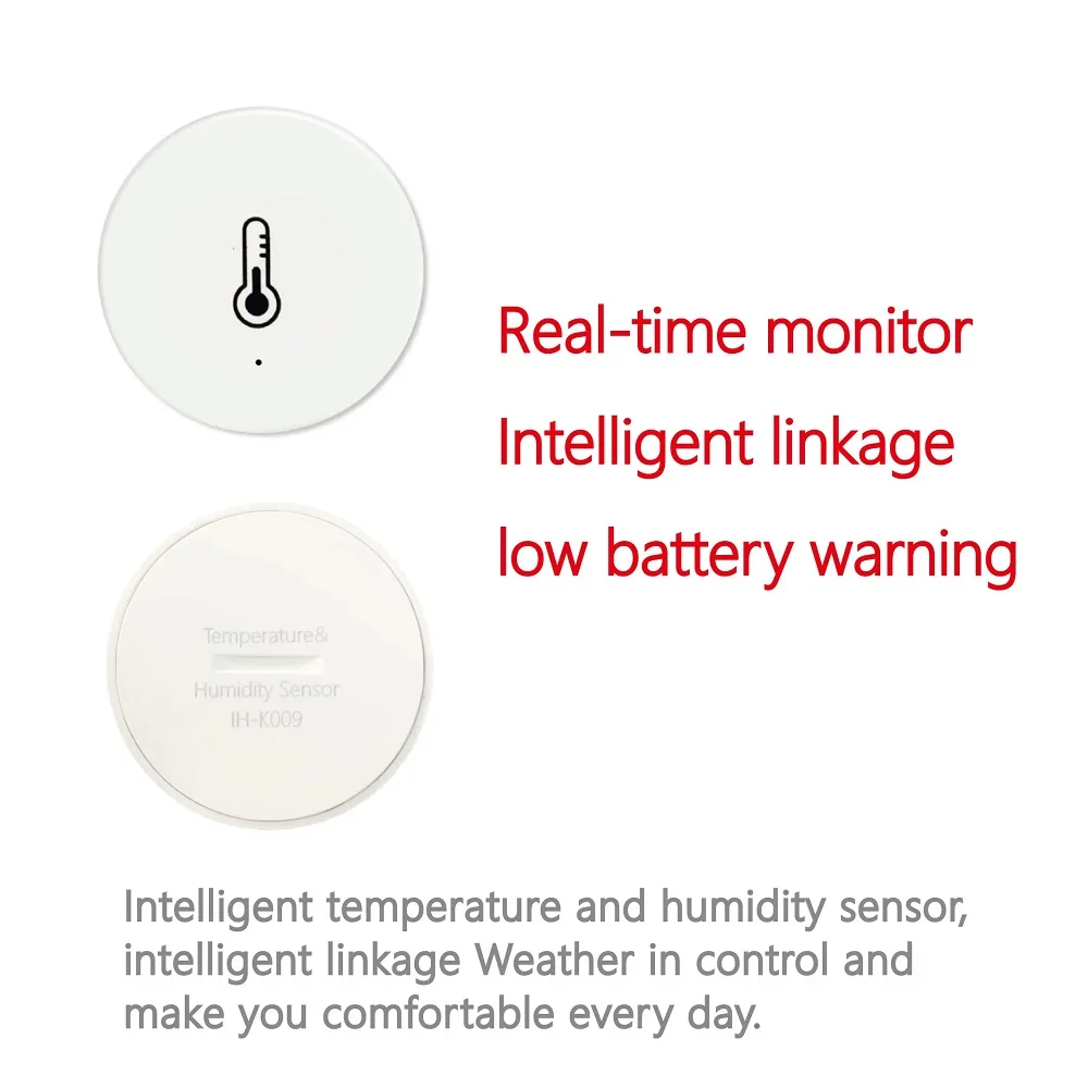 Tuya ZigBee Temperature Sensor and Humidity Sensor Work For Alexa Google Home Smart Home App Control Home Automation