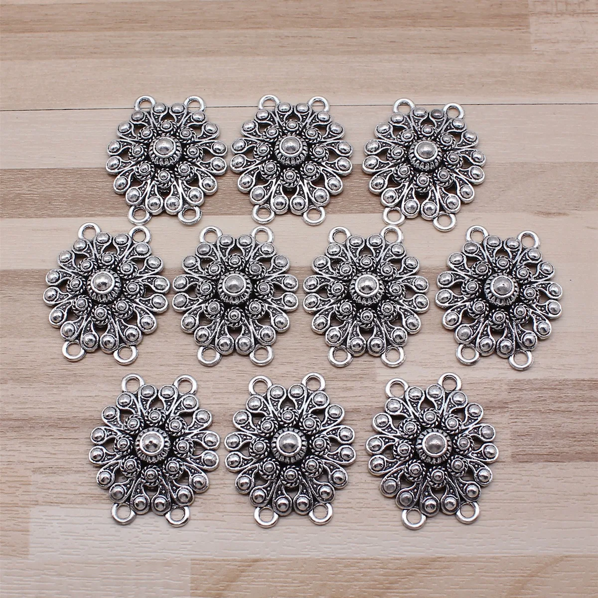 IFOCUS-Connecteur de corps JOWaist pour bijoux à bricoler soi-même, alliage de zinc exécutif, 27x32mm, 1,06x1,26 pouces, 10 pièces par lot