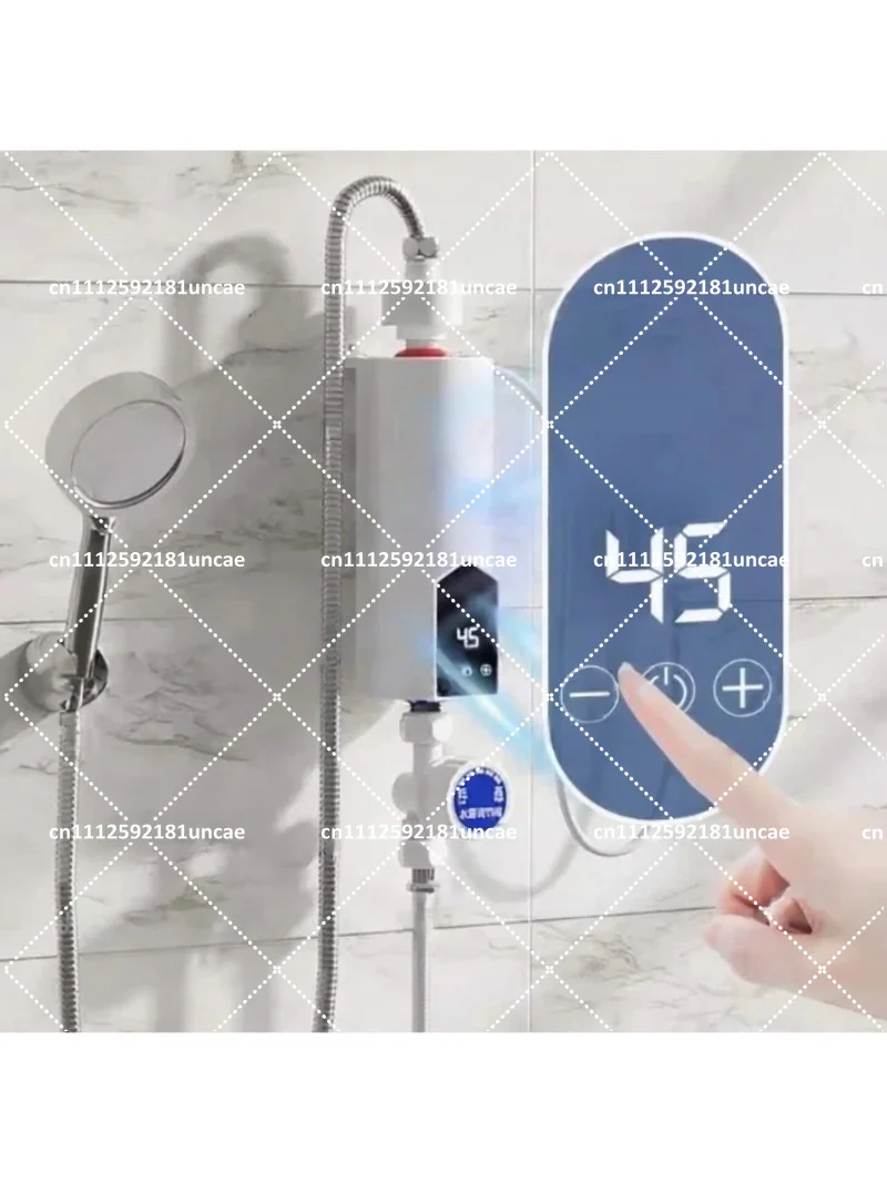 Kitchen Bathroom Instant Electric Water Faucet Heater 5500W Tankless Hot Water Tap 110V