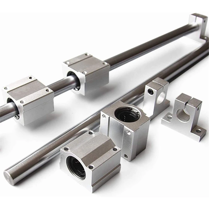 10 Pieces / Set Of Optical Axis Linear Axis Od12mm 400Mm + SCS12UU Linear Bearing Seat + SK12 Bearing Support 12Mm 400Mm