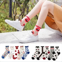 Women Socks Fashion Sheer Mesh Glass Silk Socks Ultrathin Transparent Crystal Lace Fabulous Elastic Ladies Summer Ankle Sock