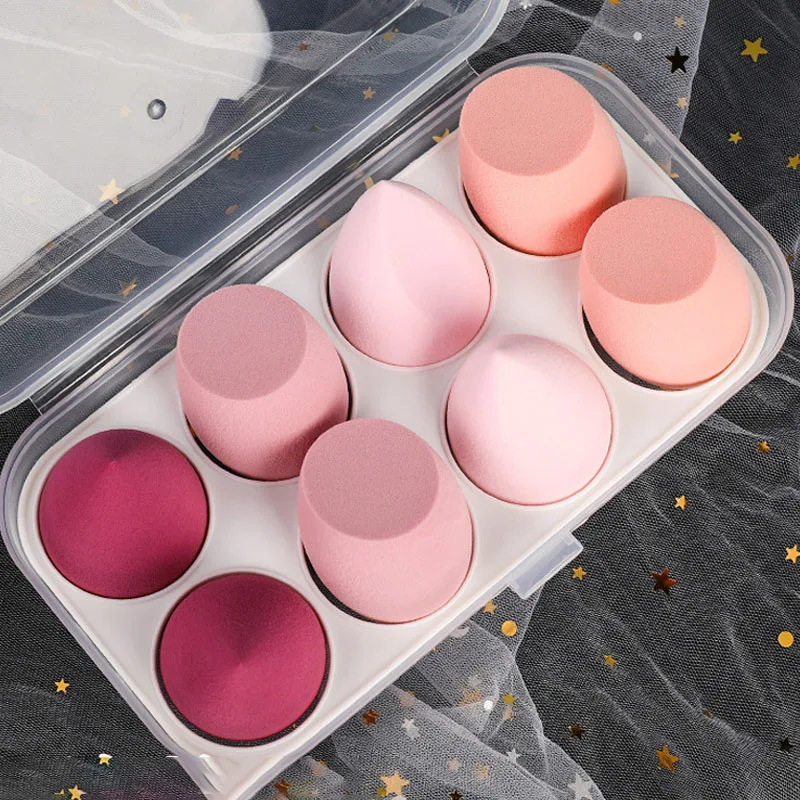 4/8pcs Makeup Sponge Beauty Egg Cosmetic Puff Soft Foundation Sponges Powder Puff Women Make Up Accessories Beauty Tools