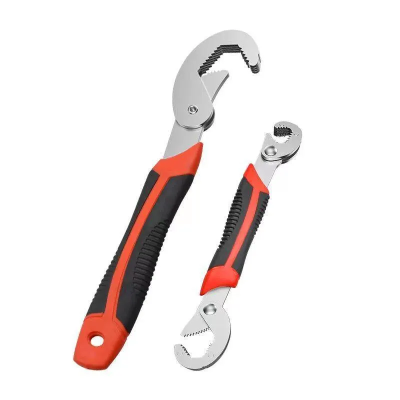 Adjustable Open End Double Wrench Multifunctional Universal Pipeline High Carbon Steel Wrench Set Manual Hardware Grip Tool