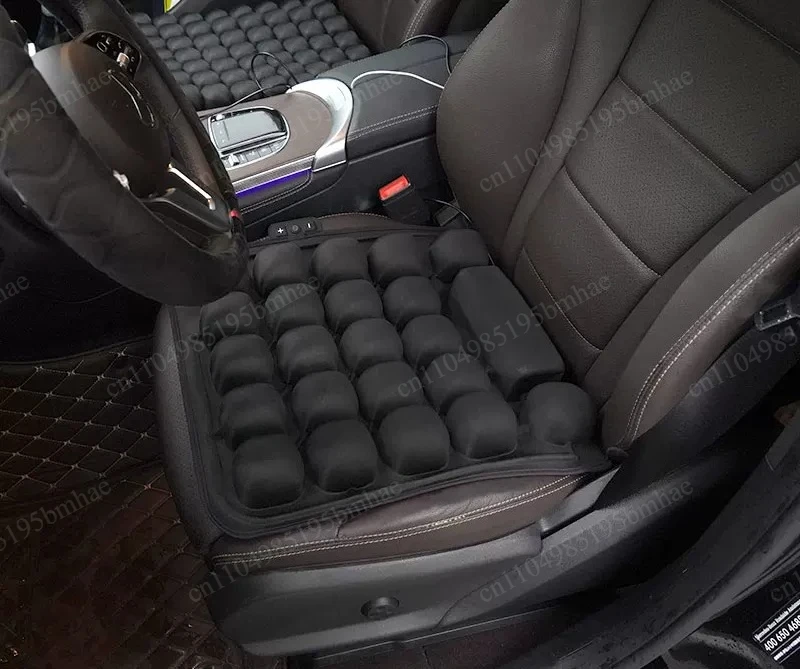 Intelligent multi-functional bionic kneading electric massage seat cushion sedentary air decompression spine protection hip pad