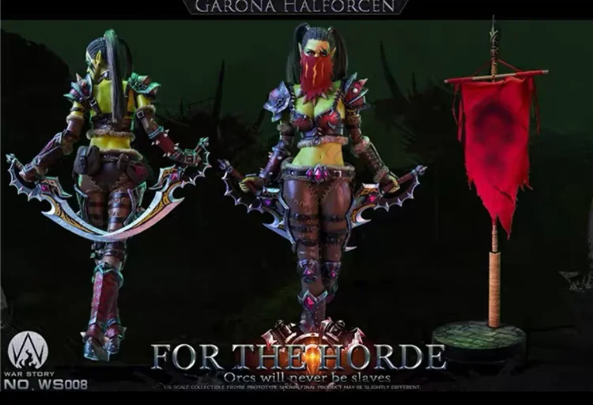 

WAR STORY WS008 1/6 Orc Female Assassin Garona Halforcen for the Horde Фигурка Модель игрушки 12-дюймовые коллекционные украшения