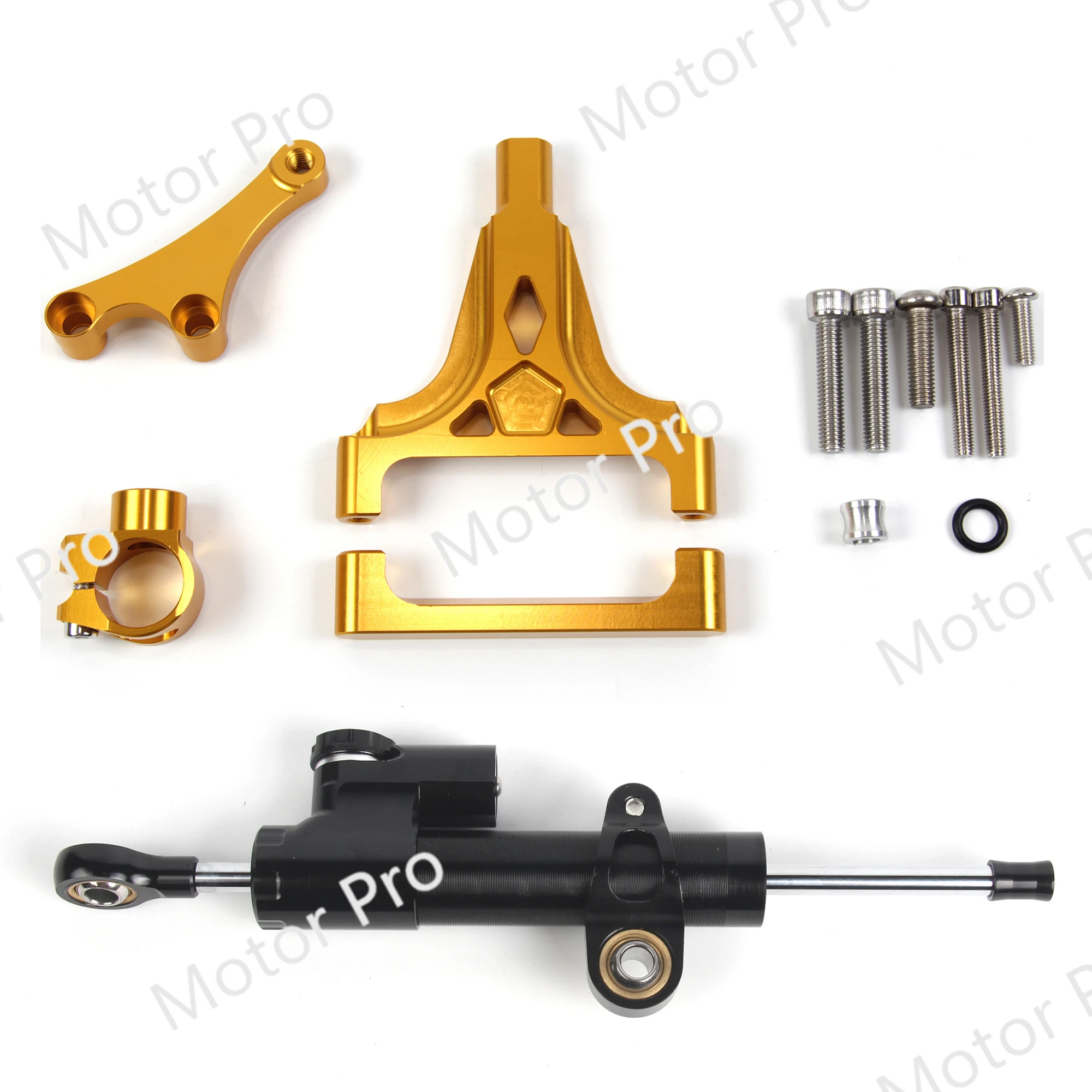 

For Kawasaki Z750 2008 2007 2006 2005 2004 Stearing Damper Stabilizer CNC Mount Bracket Set fit Z1000 2003-2009 Spare Part