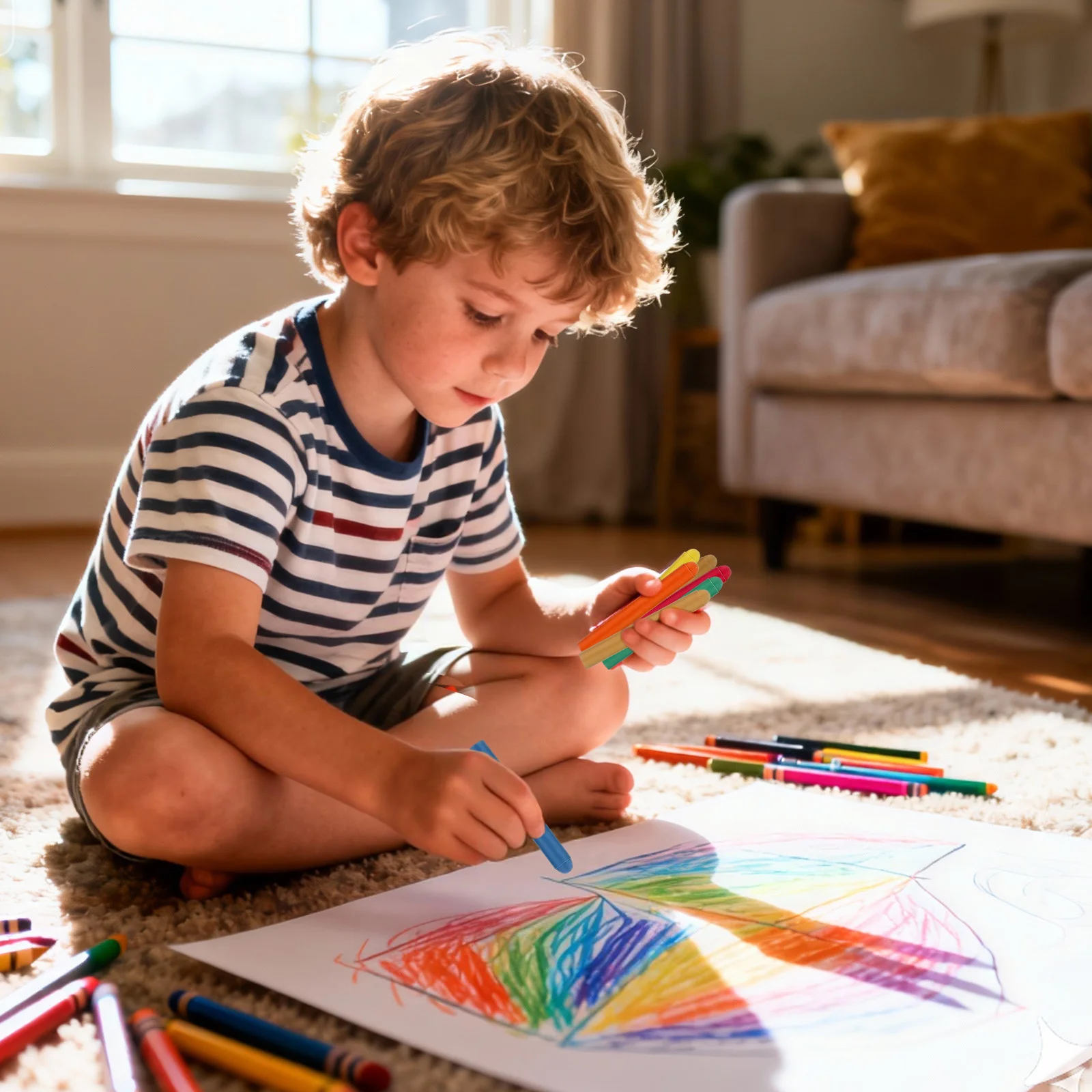 48 Stück staubfreie, wasserlösliche Kreiden, leicht abwischbar, sicher für Kinderhände, ideal für Klassenzimmer, Zuhause, Kunsthandwerk, Zeichentafel