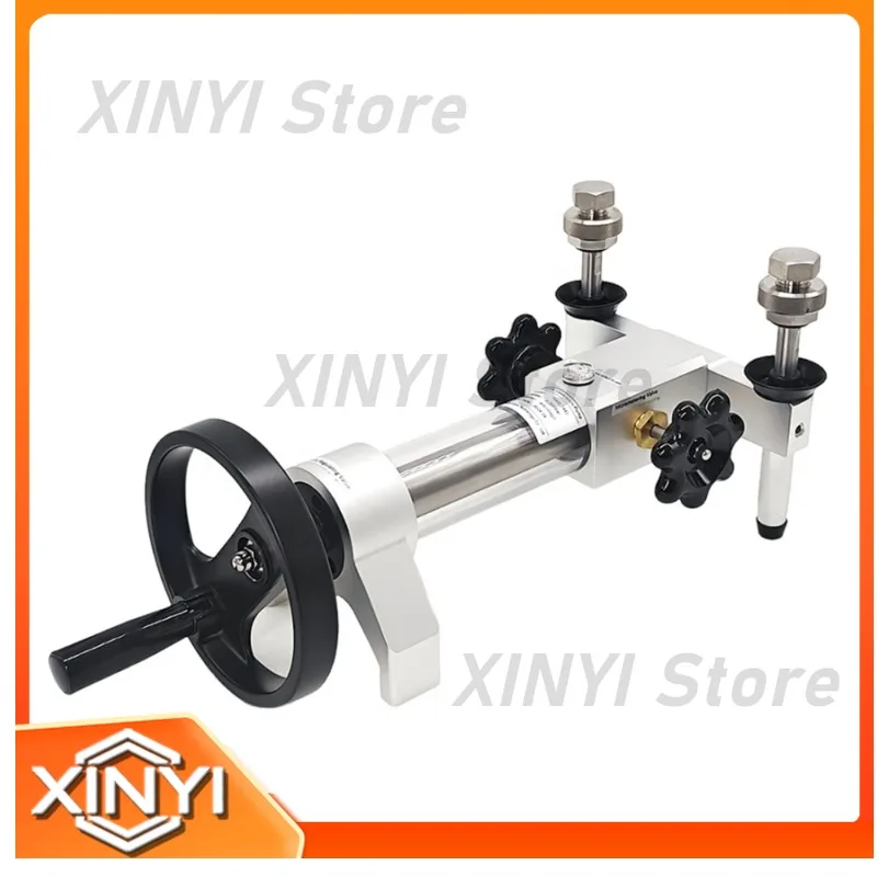 700 Bar Portable Hydraulic Pressure Calibrator Pump for Pressure Gauge Calibration Testing Comparator Pump with Carry Case