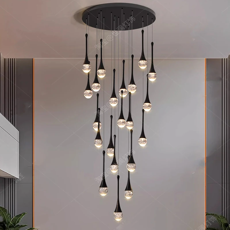 

Современный домашний декор, светодиодные светильники, подвесные светильники, лампы для лестницы, люстры для гостиной, подвесной светильник, внутреннее освещение