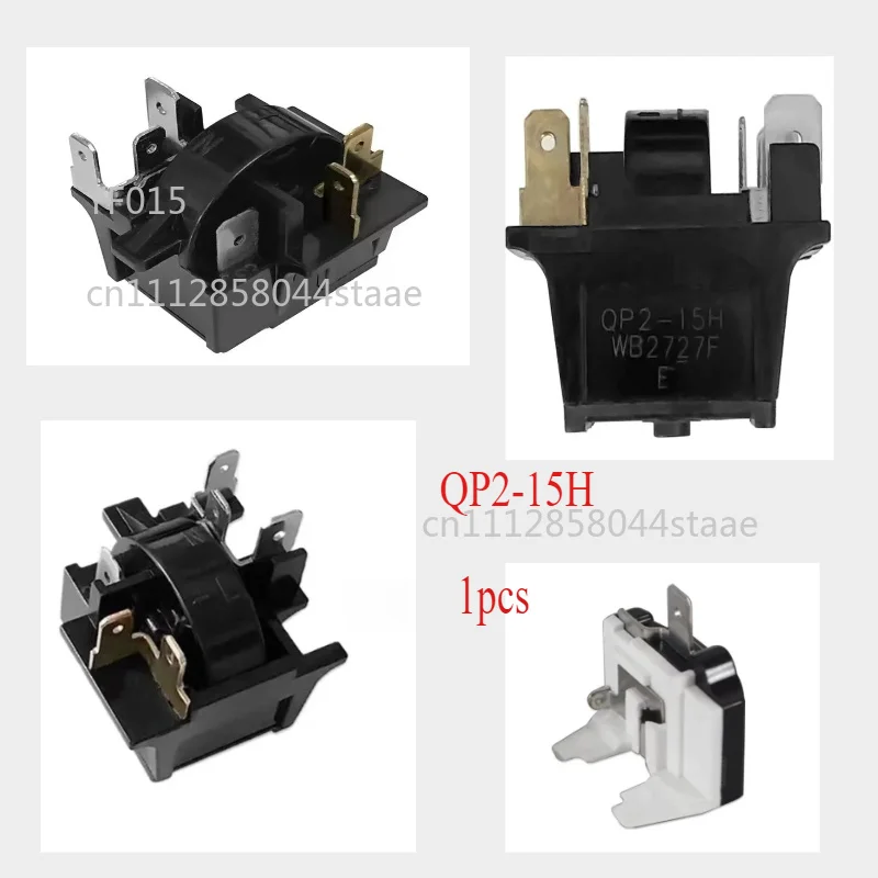 QP2-15H Refrigerator Compressor Start Relay + Overload Protector Combo Fridge Repair Replacement Spare Parts